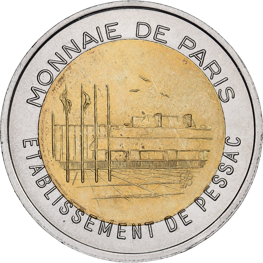 Francia, 2 Euro, Essai de frappe, Pessac, Bi-metallico, SPL-