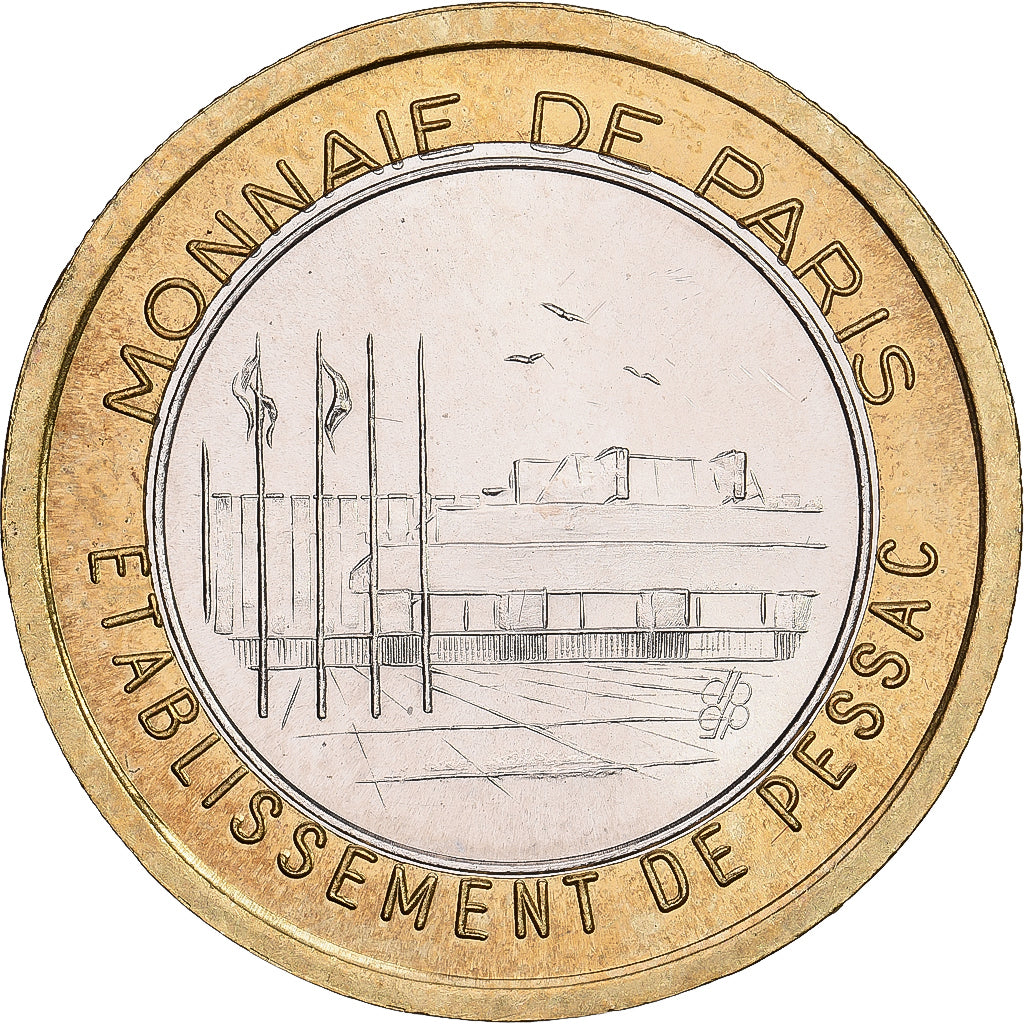 Francia, 1 Euro, Essai de frappe, Pessac, Bi-metallico, SPL-