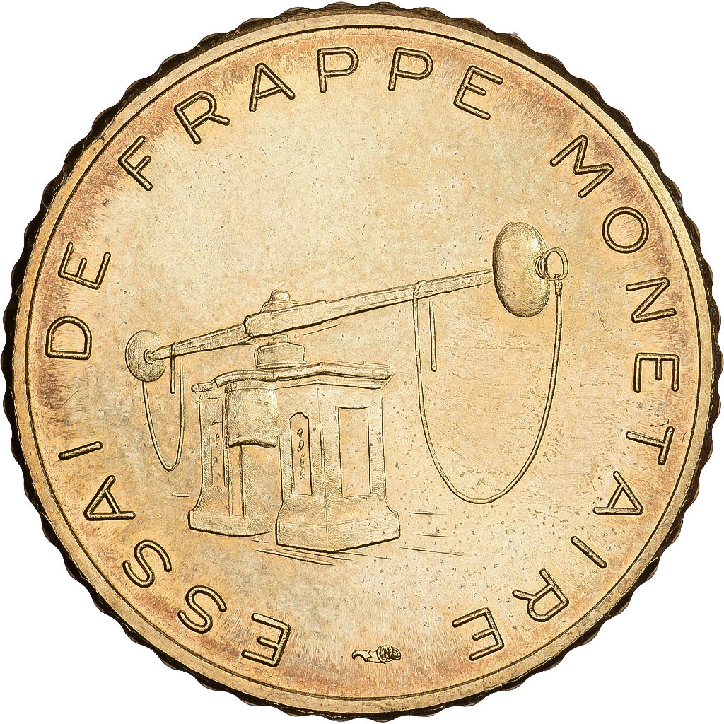 Frankreich, 50 Euro Cent, Undated (1998), MDP, Essai de frappe