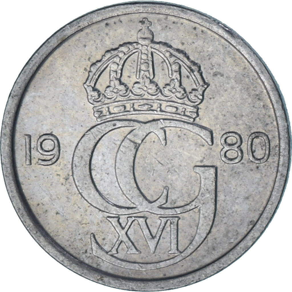 Sweden, 10 Öre, 1980