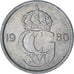 Sweden, 10 Öre, 1980