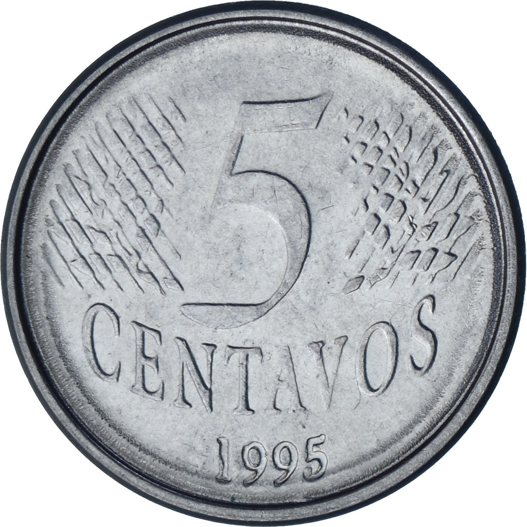 Brazil, 5 Centavos, 1995