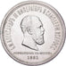 Rusia, Alexander III, 1 Rouble, Coronation, 1883, Saint Petersburg, Prueba