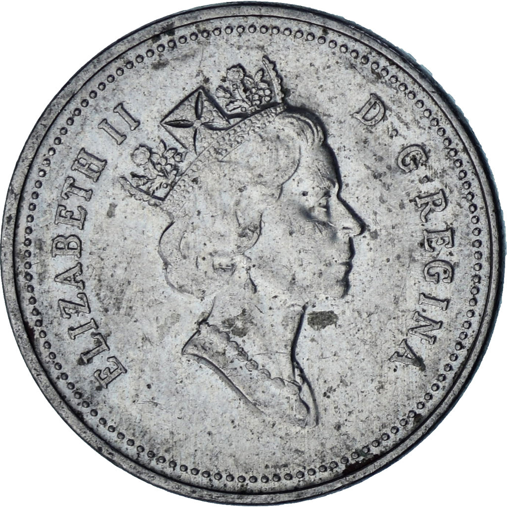 Canada, 5 Cents, 1992.