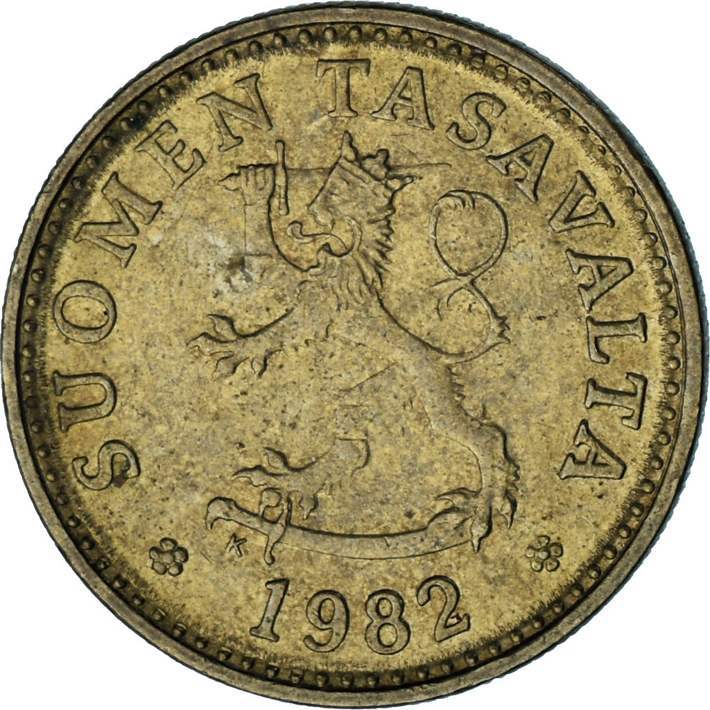 Finlande, 10 Pennia, 1982