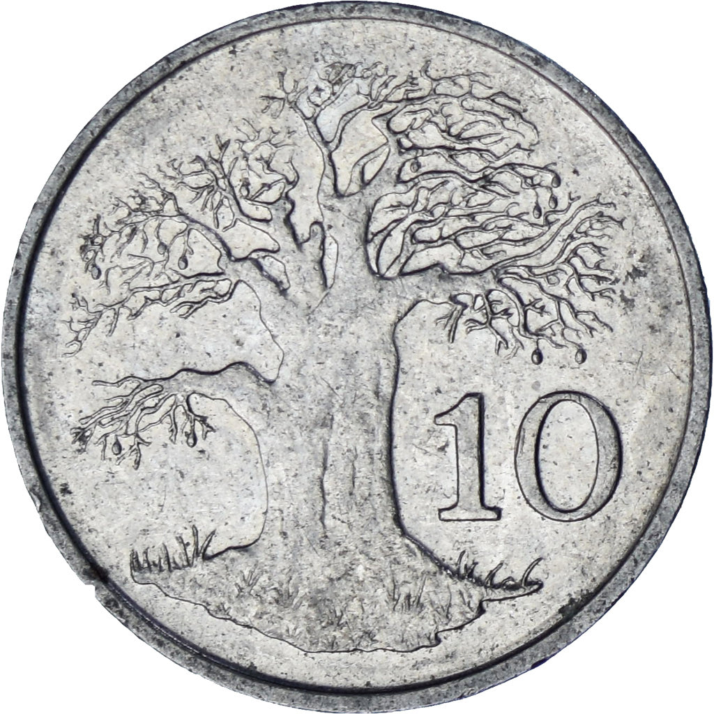 Zimbabue, 10 Cents, 1994