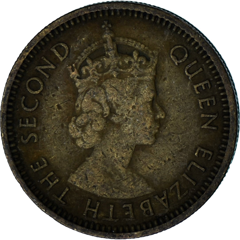 Hong Kong, 5 Cents, 1960