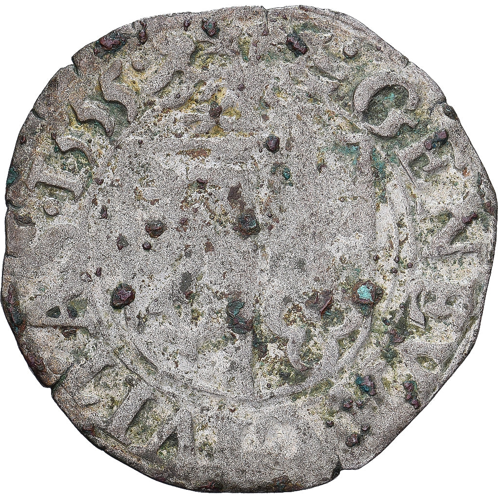 Canton of Geneva, 1 Sol, 1555, Geneva, Vellón, BC+