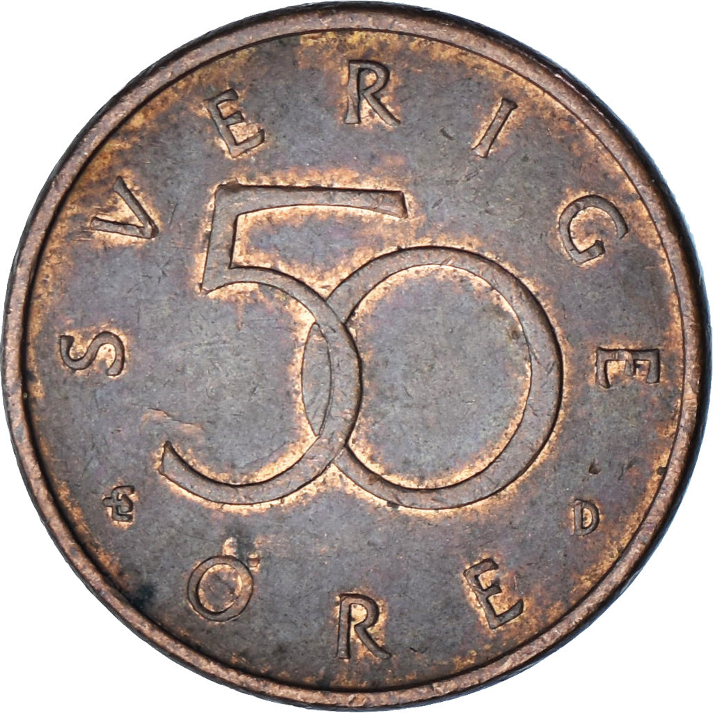 Schweden, 50 Öre, 1992