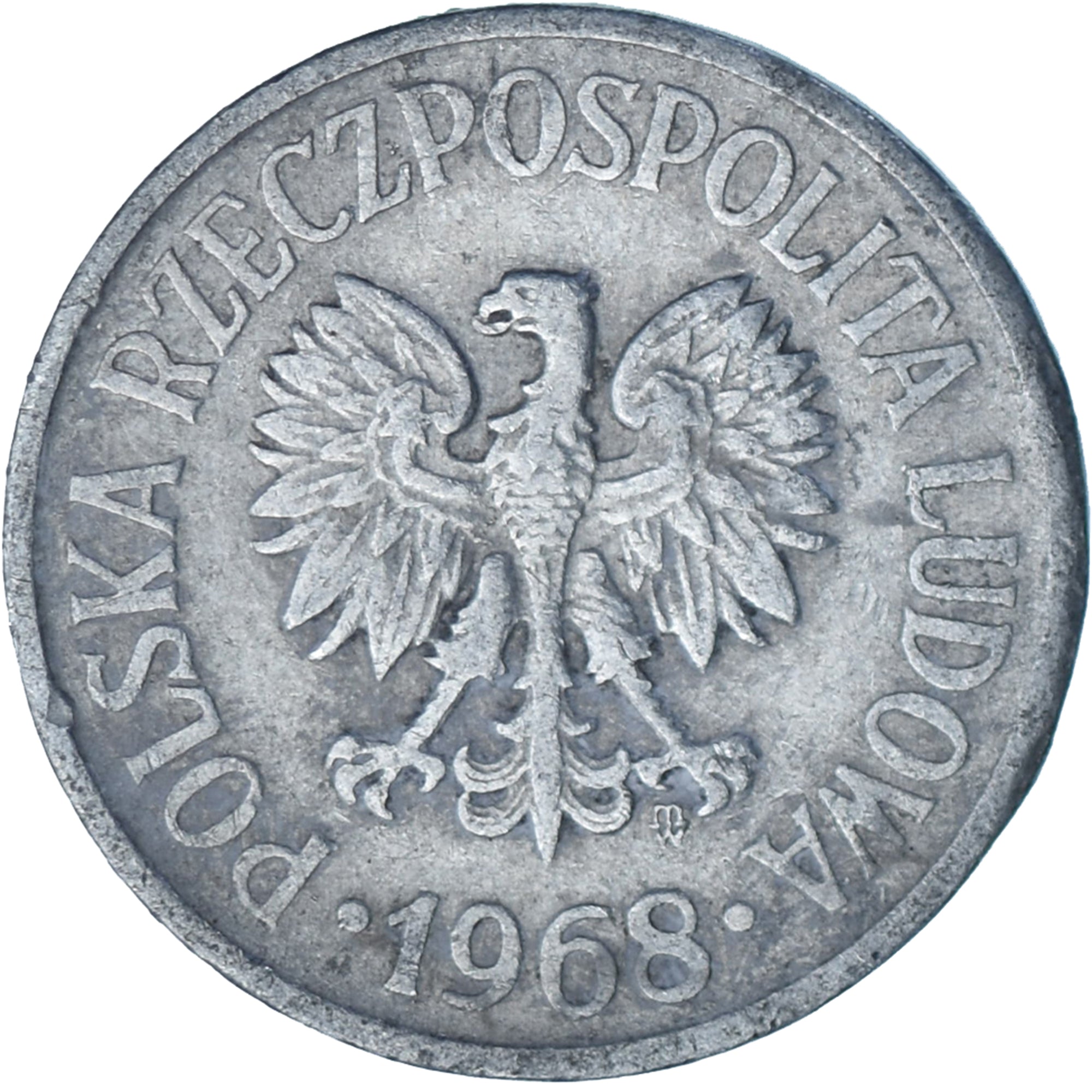 Polonia, 20 Groszy, 1968