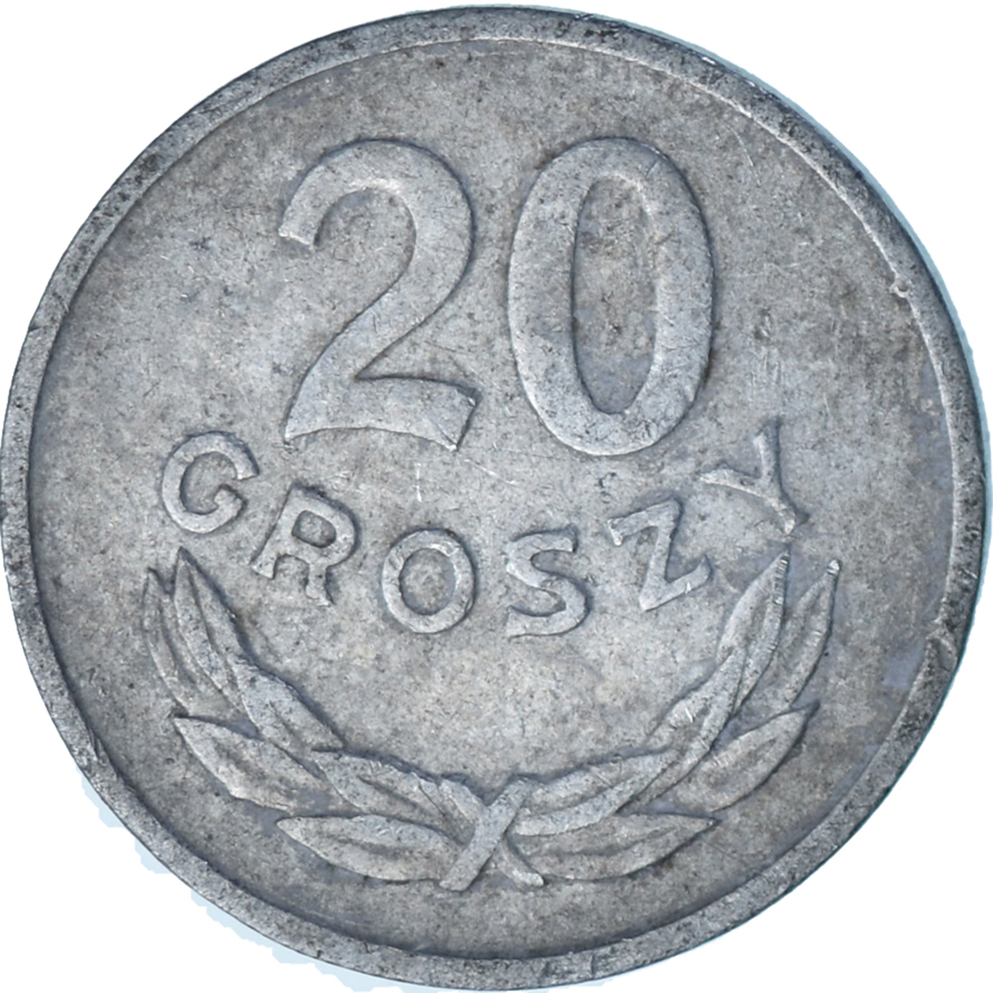 Polonia, 20 Groszy, 1968