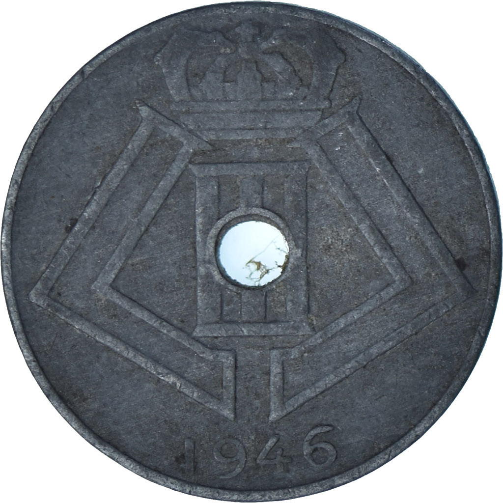 Bélgica, 10 Centimes, 1946