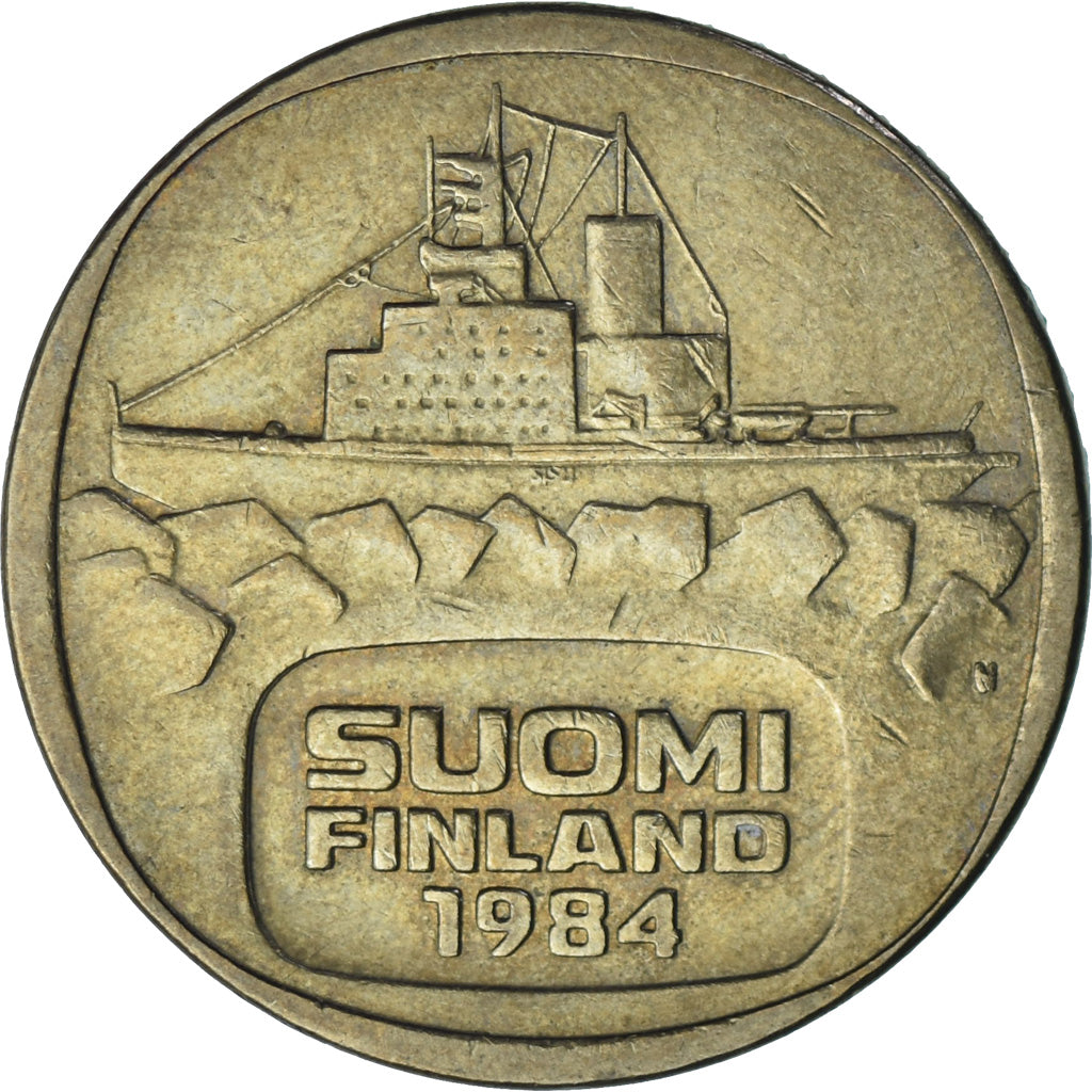 Finland, 5 Markkaa, 1984