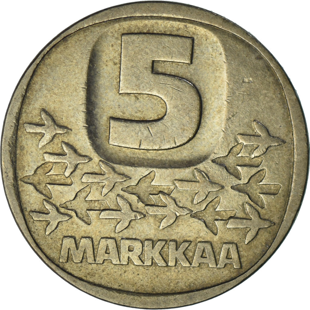 Finland, 5 Markkaa, 1984
