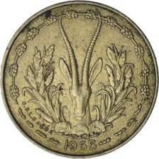 West African States, 5 Francs, 1965