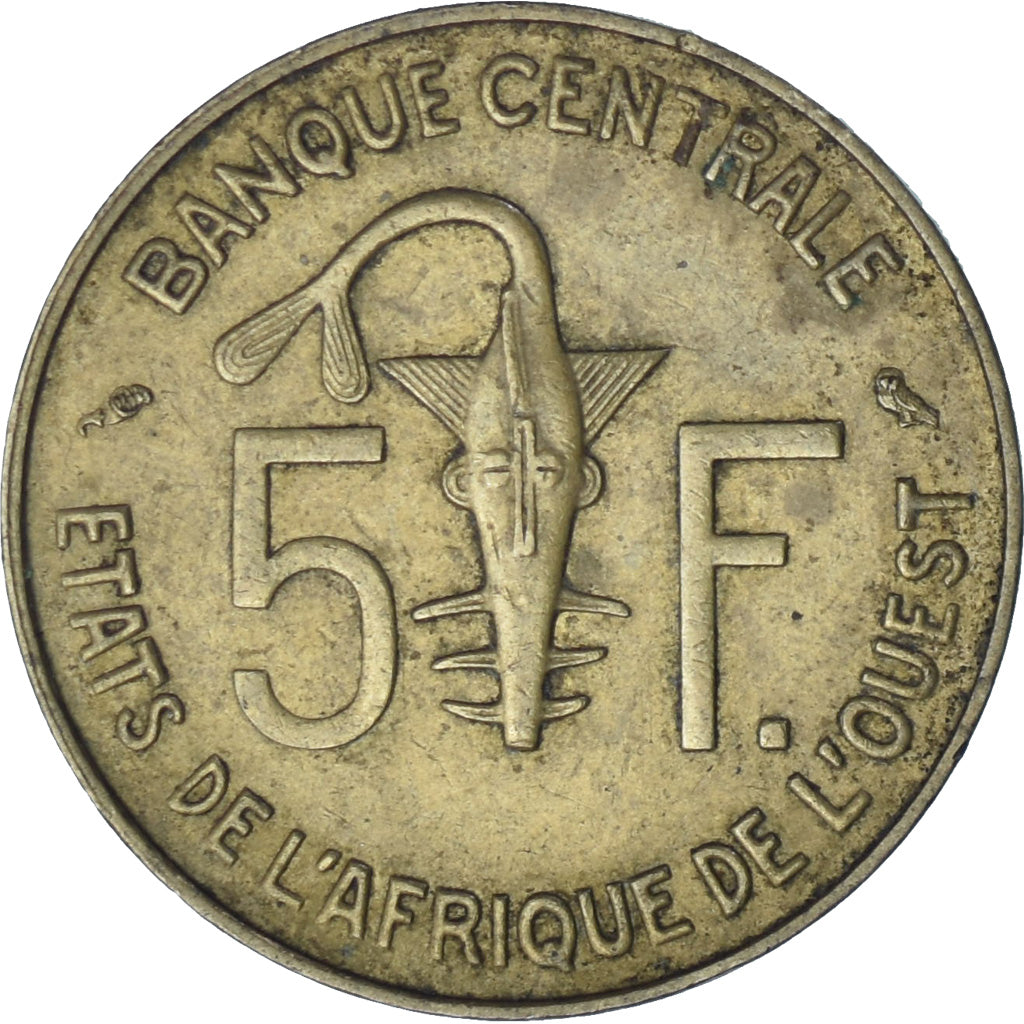 West African States, 5 Francs, 1965