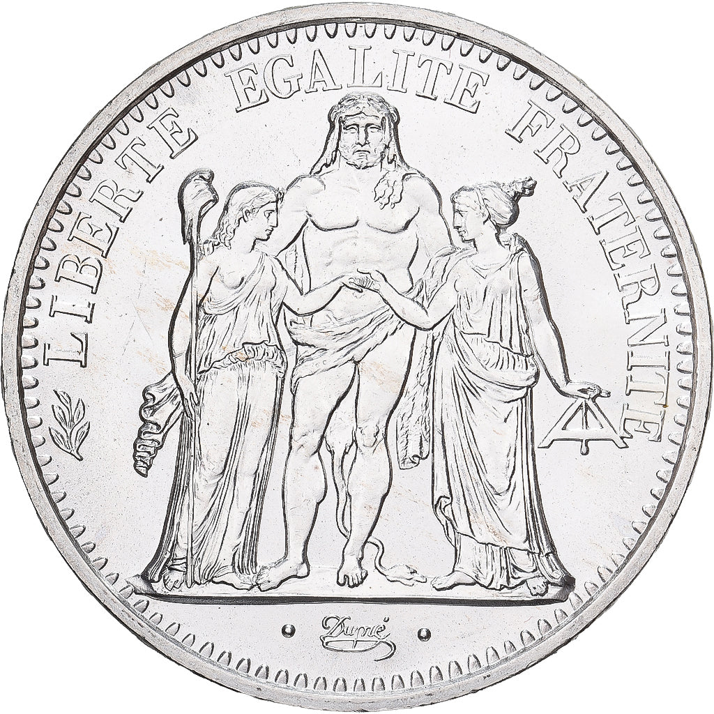 France, 10 Francs, Hercule, 1973, MDP, Silver, MS(63), Gadoury:813