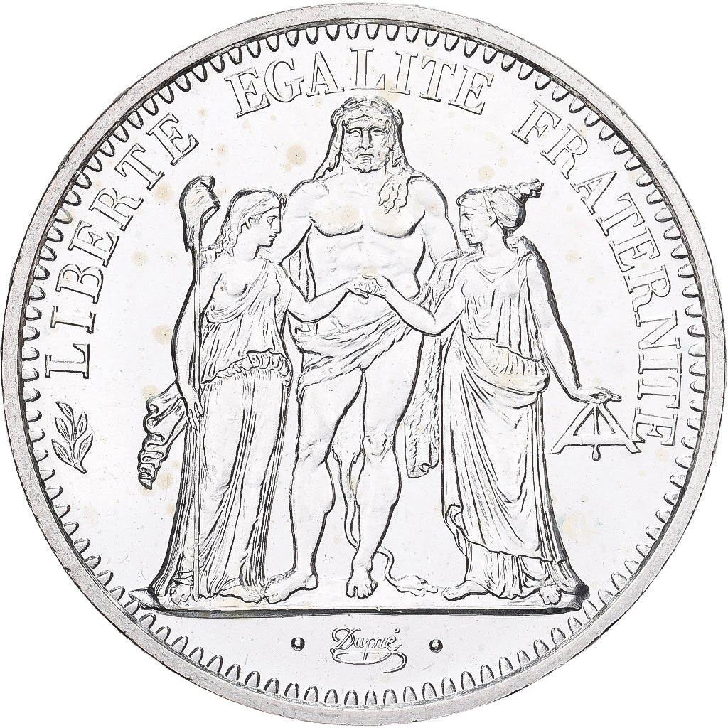 Frankrijk, 10 Francs, Hercule, 1973, MDP, Zilver, UNC-, Gadoury:813