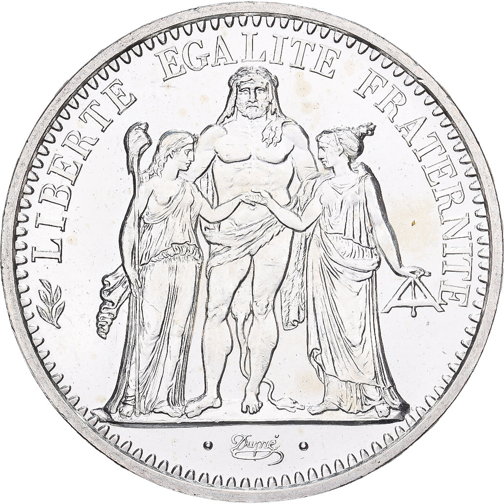 France, 10 Francs, Hercule, 1973, MDP, Silver, MS(63), Gadoury:813