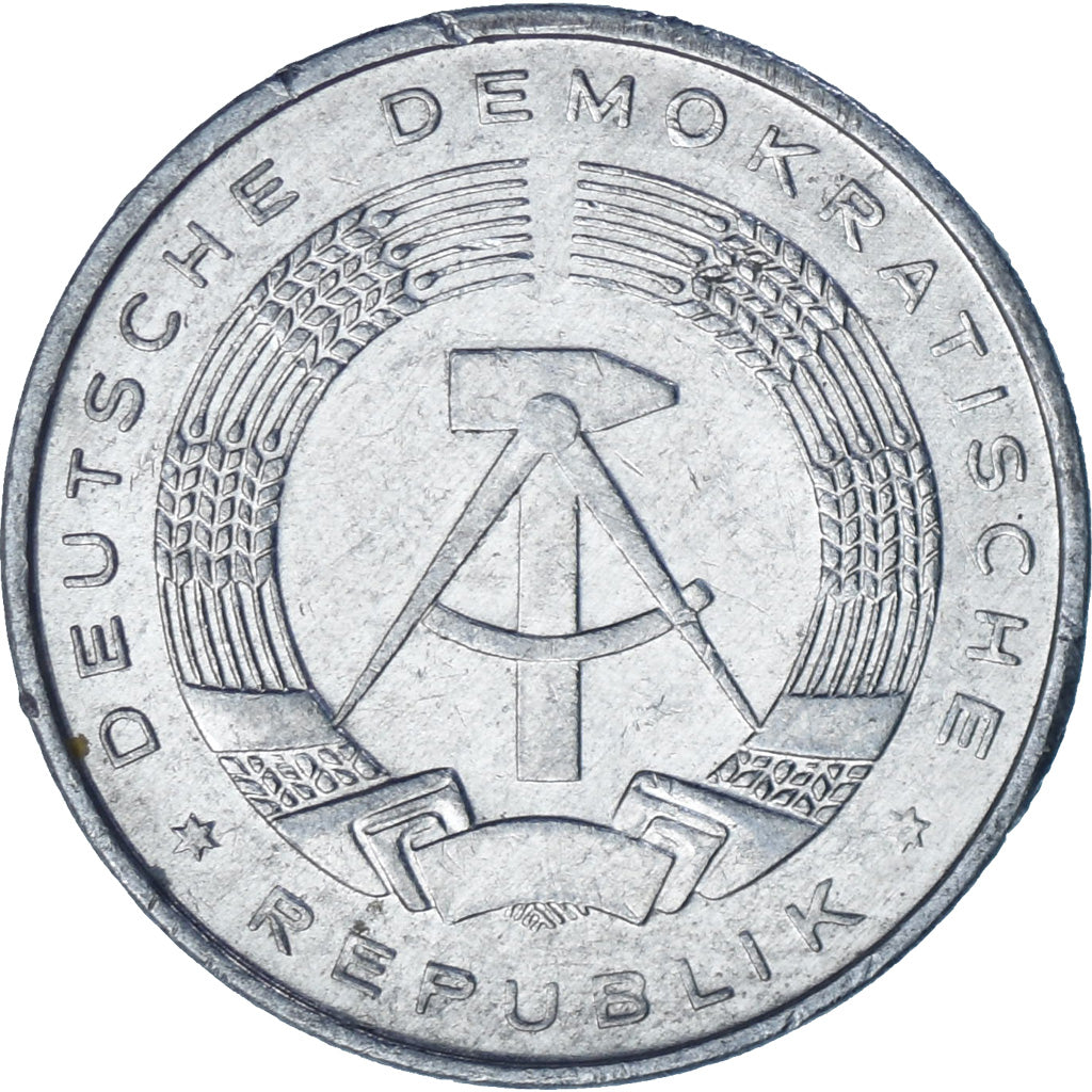 REPÚBLICA DEMOCRÁTICA ALEMANA, 10 Pfennig, 1989