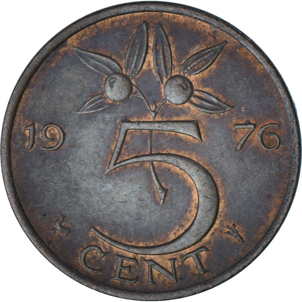 Países Bajos, 5 Cents, 1976