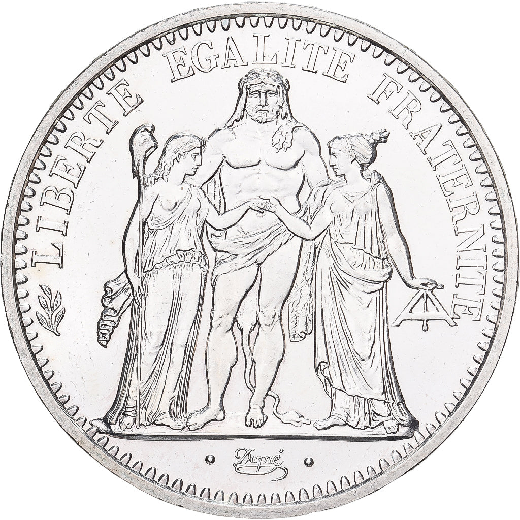 Frankrijk, 10 Francs, Hercule, 1973, MDP, Zilver, UNC-, Gadoury:813