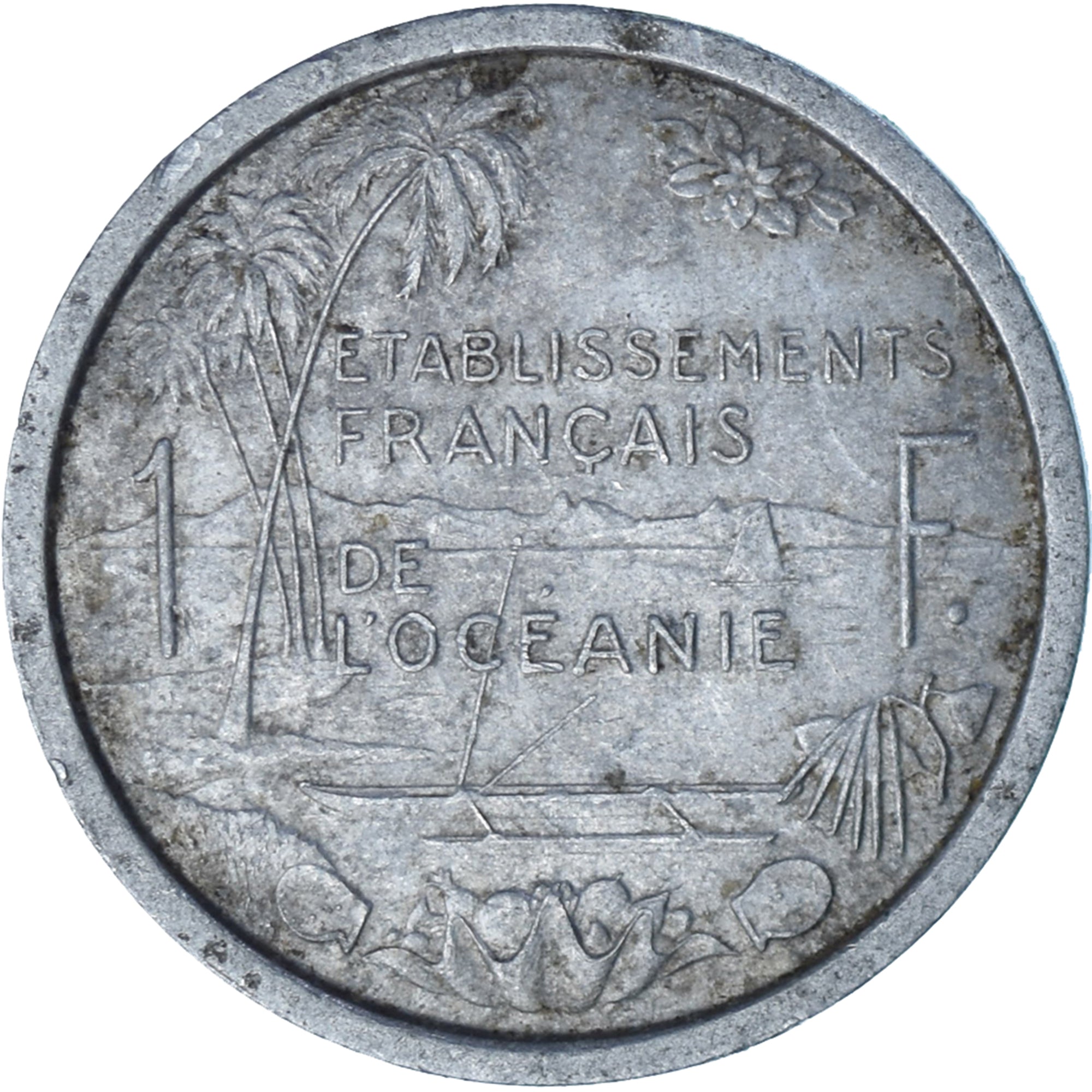 French Océania, Franc, 1949