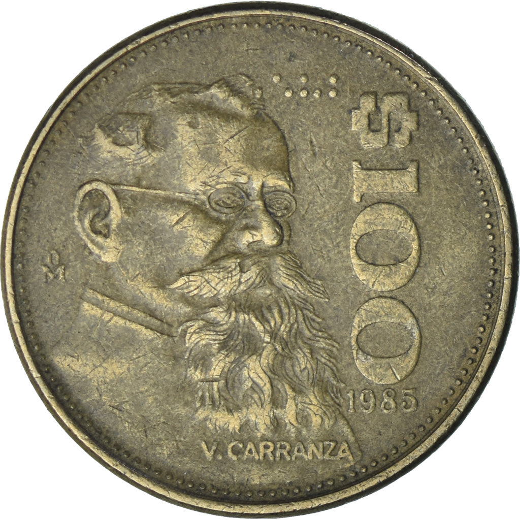 Messico, 100 Pesos, 1985