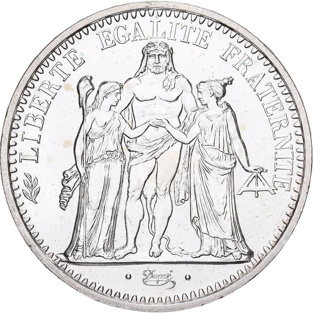 Frankrijk, 10 Francs, Hercule, 1973, MDP, Zilver, UNC-, Gadoury:813