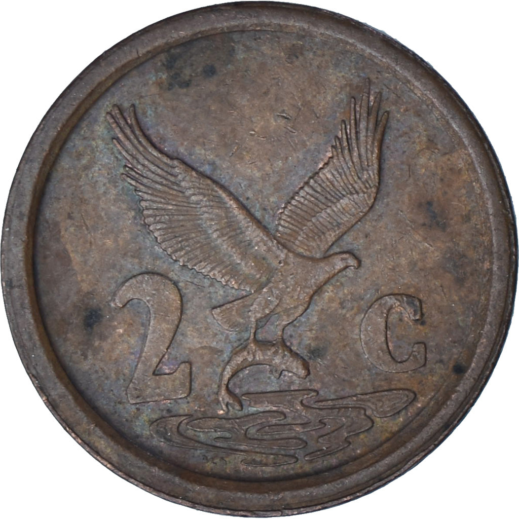 Afrique du Sud, 2 Cents, 1995