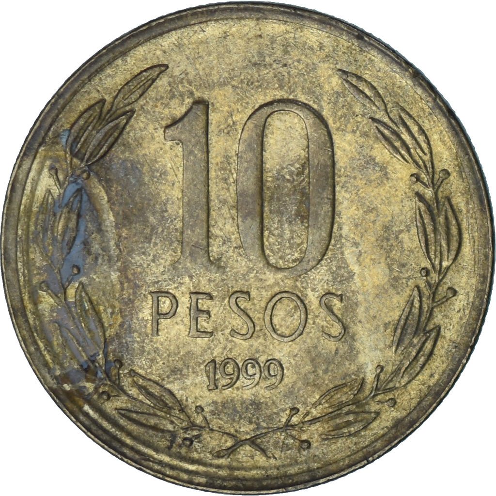 Chili, 10 Pesos, 1999