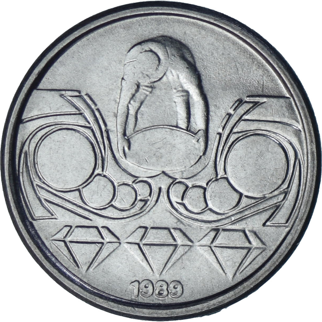 Brazil, 10 Centavos, 1989