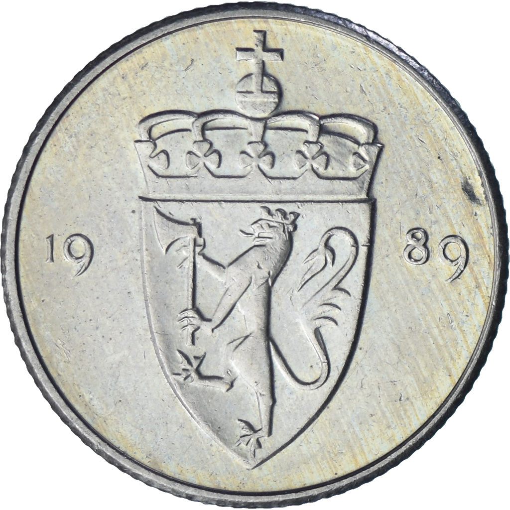 Norway, 50 Öre, 1989