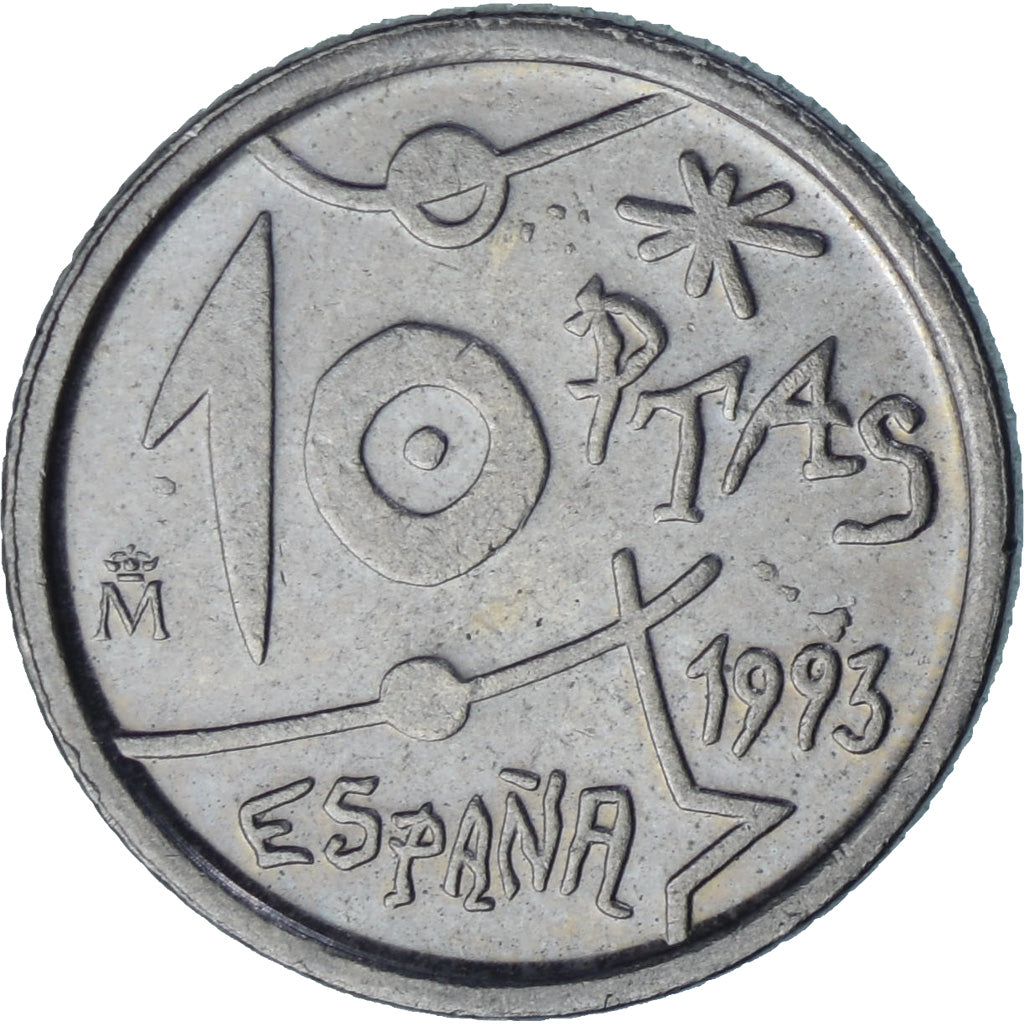 Espagne, 10 Pesetas, 1993