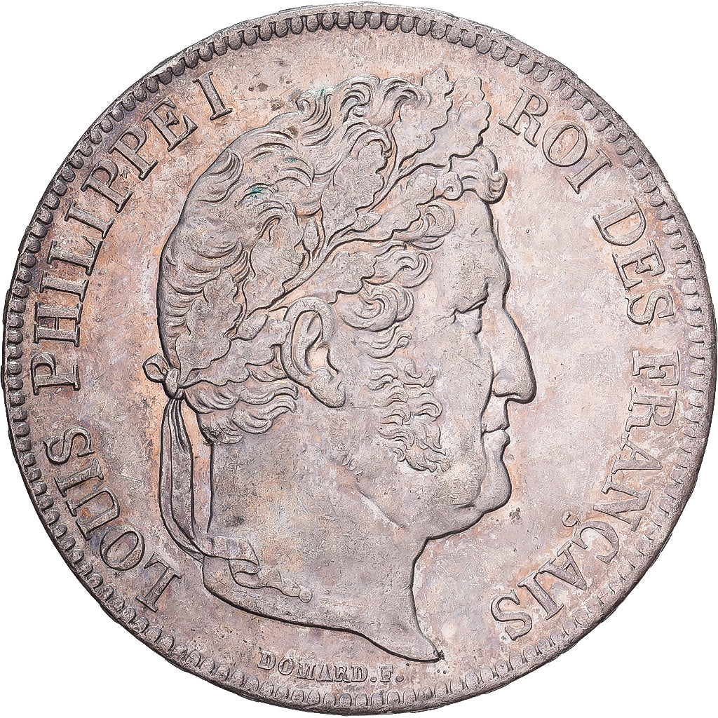 France, Louis-Philippe Ier, 5 Francs, 1838, Paris, Argent, SUP, Gadoury:678