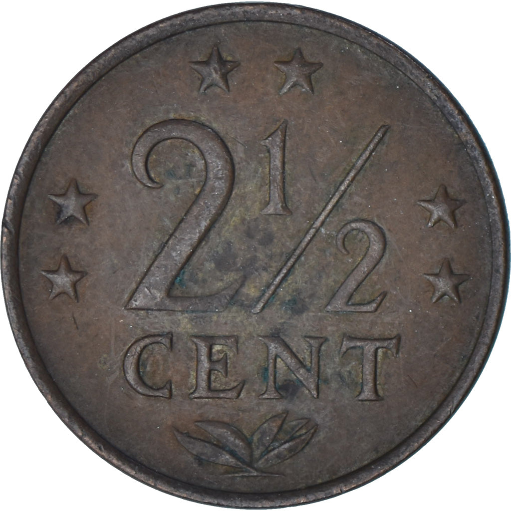 Nederlandse Antillen, 2-1/2 Cents, 1971