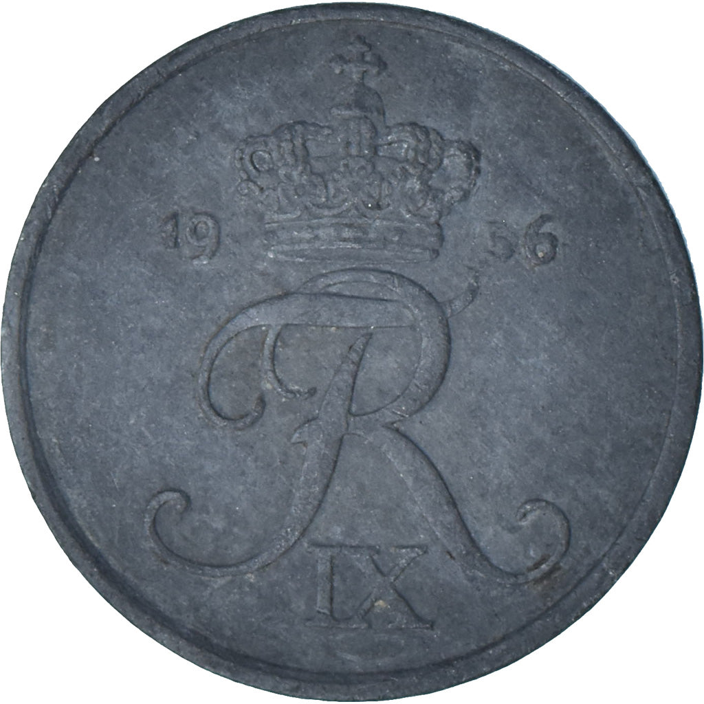 Danimarca, 2 Öre, 1956