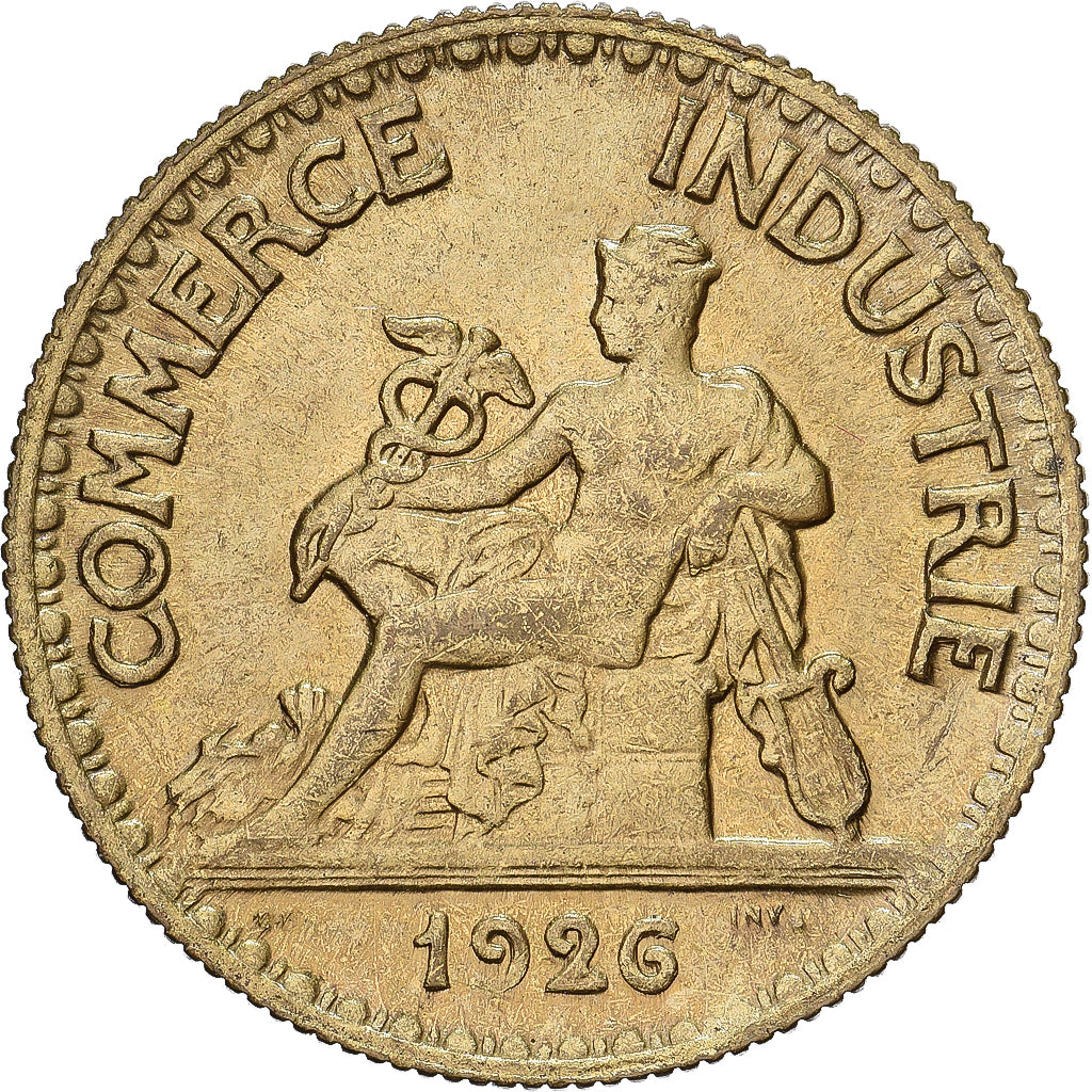 France, 50 Centimes, Chambre de commerce, 1926, Paris, Cupro-Aluminium, SPL