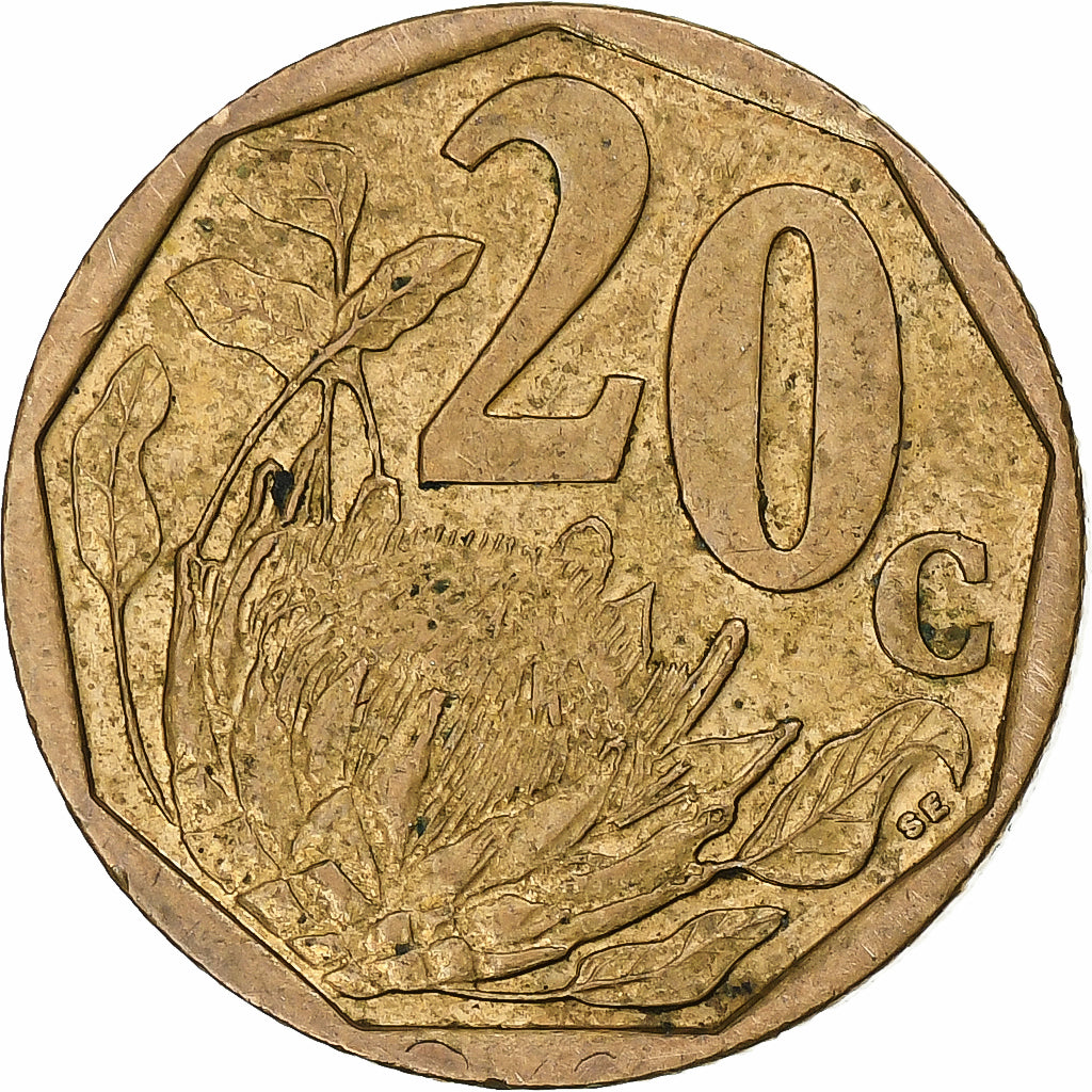 Sudafrica, 20 Cents, 2010