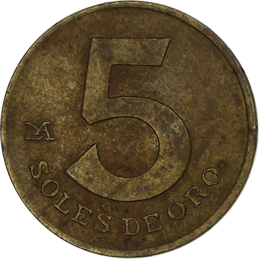 Perù, 5 Soles, 1979