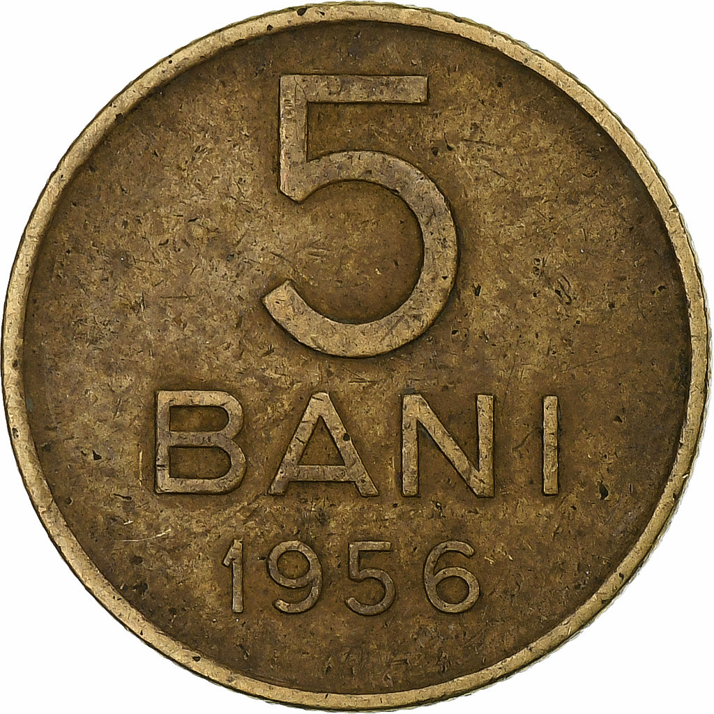 Romania, 5 Bani, 1956