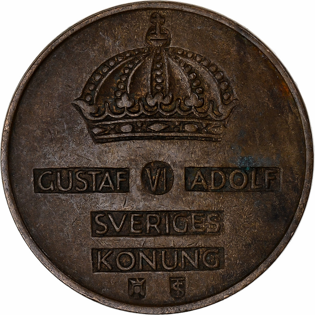 Suède, 5 Öre, 1958