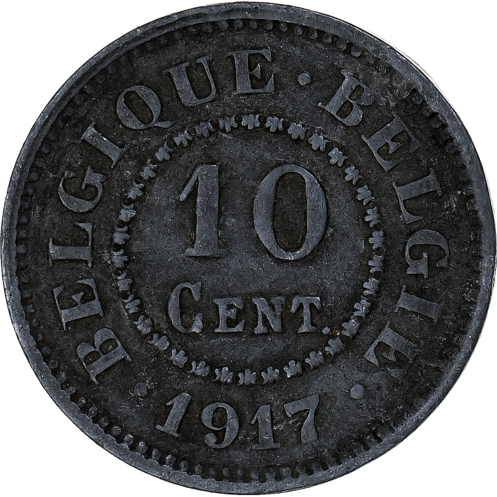 Bélgica, 10 Centimes, 1917