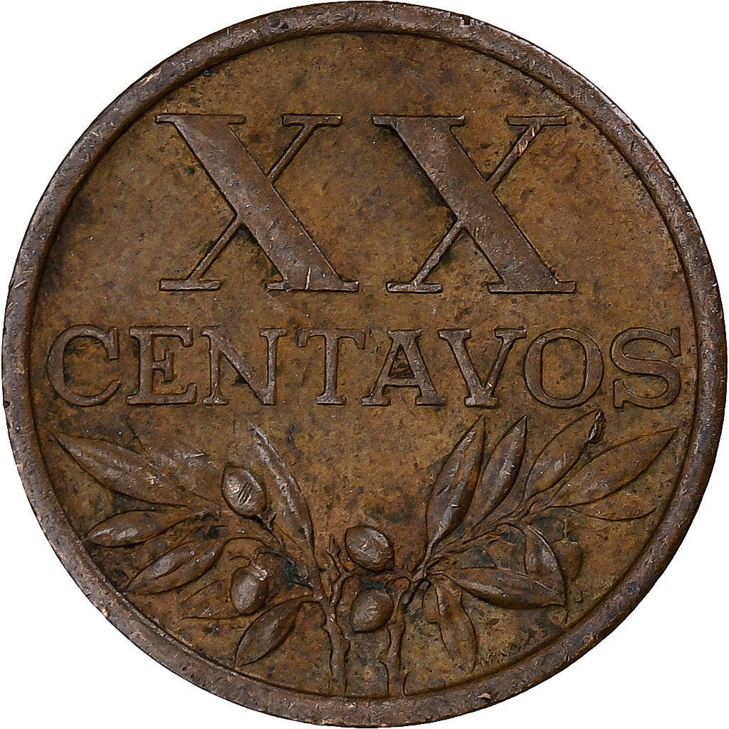 Portugal, 20 Centavos, 1962