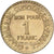 France, 1 Franc, Chambre de commerce, 1924, Paris, Cupro-Aluminium, SPL