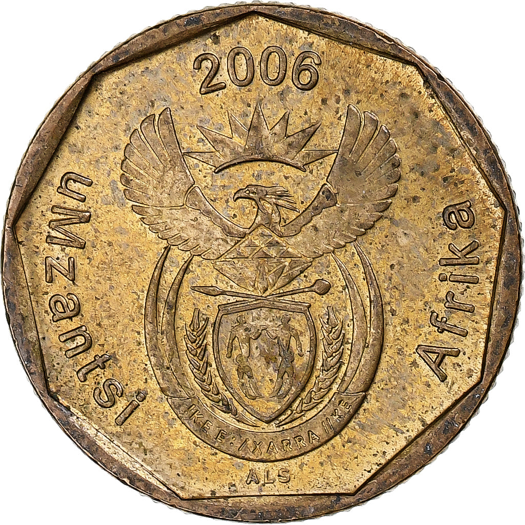 Afrique du Sud, 20 Cents, 2006