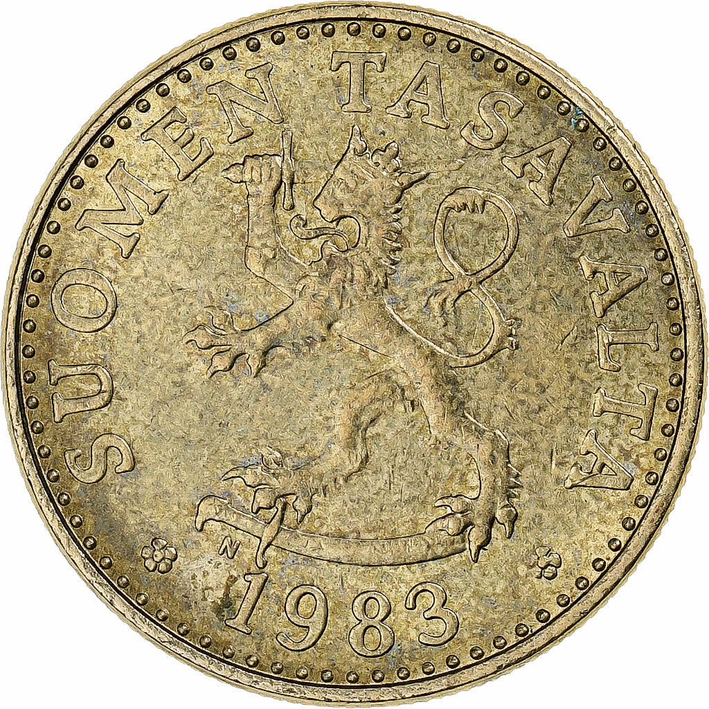 Finland, 20 Pennia, 1983