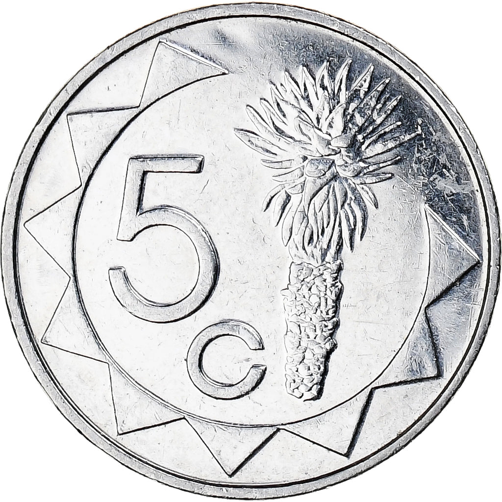 Namibia, 5 Cents, 2002