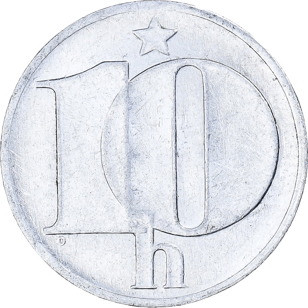 Czechoslovakia, 10 Haleru, 1984