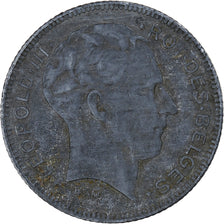 Belgium, 5 Francs, 5 Frank, 1945